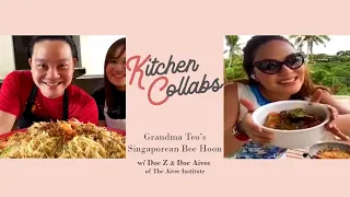 Kitchen Collabs S1 | KC Learns to Cook SINGAPOREAN BEE HOON w/ Dr. Z and Dr. Aivee Teo!