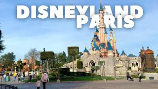 Disneyland Paris Early Morning Walk (Limited Crowds) [4K, 60fps]