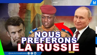 LE PRESIDENT BURKINABÉ CHASSE LA FRANCE ET PREFERE LA RUSSIE | Geopolitique| E.p #742