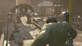 LEGO Marvel Avengers - Hulk Vs. Hulkbuster Full Fight (Avengers Age of Ultron)