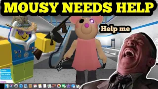 ROBLOX Piggy Funny Meme Moments Compilation 18 (MOUSY NEEDS HELP)