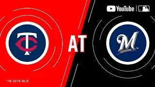 Twins at Brewers 8/14/19 | MLB Game of the Week Live on YouTube