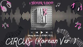 STRAY KIDS (스트레이 키즈) - CIRCUS (Korean Ver.) | (1 HOUR LOOP) | 1시간