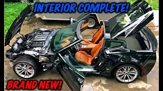 Rebuilding A Wrecked 2017 Corvette Z06 Part 10