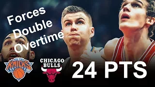 Kristaps Porzingis Full Highlights 2018.01.10 vs Bulls - 24 Pts, 6 Reb, 4 Blk