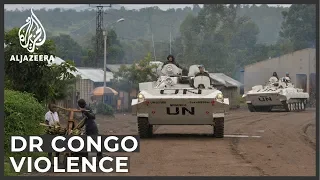 Heavy gunfire erupts as DR Congo's anti-UN protests continue