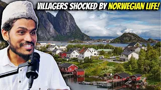 The Truth About Village Life in Norway - Villagers React to Friluftsliv & More! Tribal People Try