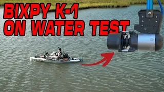Jet Motor On A Kayak Speed | Bixpy K-1 On Water Test