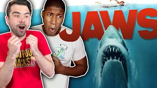 DON’T WATCH JAWS IF YOU'RE SCARED OF WATER!! Jaws Movie Reaction! YOU'RE GONNA NEED A BIGGER BOAT