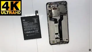 Xiaomi Redmi Note 6 Pro - Battery Replacement Disassembly / Замена Аккумулятора Разборка