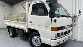 1990 Isuzu Elf Tipper, 3630cc Diesel Engine, Foldable Deck Sides, Come View Today!