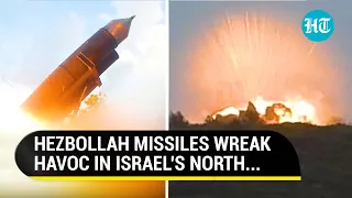 Hezbollah Creates Mayhem In Israel; IDF Choppers Deployed, Foreign Nationals Hit In Missile Attack