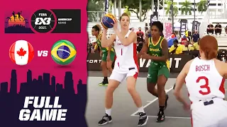 Canada v Brazil | SF Full Game | FIBA 3x3 AmeriCup 2021