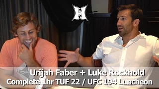 UFC’s Urijah Faber + Luke Rockhold On McGregor, Weidman, Biggie / Tupac, West Coast Livin’ + More!
