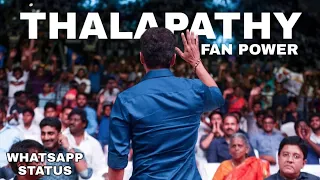 THALAPATHY VIJAY FAN POWER - WHATSAPP STATUS VIDEO | VIJAY MAKKAL IYAKKAM