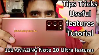 100 AMAZING Note 20 Ultra features tips tricks useful features tutorial