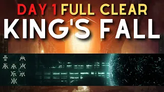 Day 1 King's Fall Completion (ALL Successful Encounters & Challenges!)