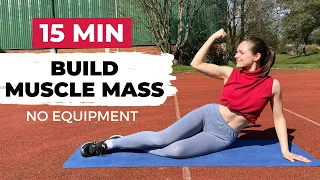 15 min Muscle Building Full Body Calisthenics Workout | No Repeat