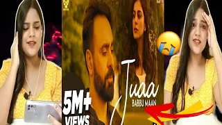 REACTION ON JUAA OFFICAL VIDEO SONG | BABBU MAAN | BEAUTYANDREACTION