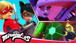 MIRACULOUS | 🐞 SUPER CATTIVI - Compilazione 3 😈  | Stagione 5