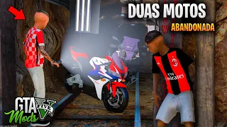 VOLTEI NA MINA ABANDONADA DE MOTO NO GTA 5