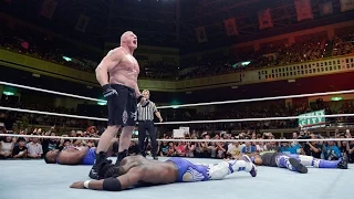 WWE Network: Kofi Kingston vs. Brock Lesnar: Brock Lesnar: The Beast in the East, July 4, 2015