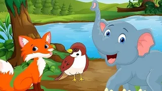 The elephant and his friends #storyforkids #childrensstory #kindergarten#educationalstory