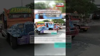 Tatak-Pinoy na jeepney, tuluyan na bang gagarahe sa makabagong panahon?  #shorts | SONA