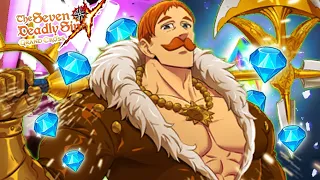 I WENT IN TOO DEEP! GREEN ESCANOR SUMMONS! Seven Deadly Sins: Grand Cross!