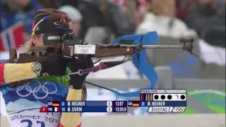 Women's Biathlon - 7.5Km Sprint Highlights - Vancouver 2010 Winter Olympic Games