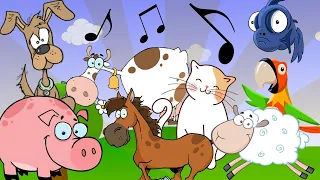 ♫ La Chanson des Animaux ♫ French Animals Song ♫ Les Animaux en Français ♫ Learn French Basics ♫