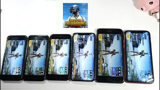 PUBG Gaming Test For Budget iPhones! iPhone XR VS iPhone SE VS iPhone 8 Plus VS iPhone 7 & 8 (2021)