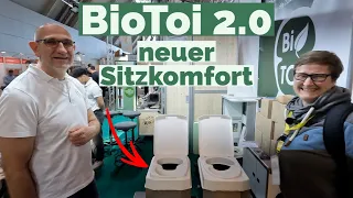 CMT 2024 Nachlese | Die neue BioToi 2.0 Trocken-Trenn-Toilette | Neuer Sitz mit mehr Komfort