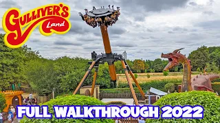 Gulliver's Land Full Walkthrough | Every Area, Ride and Attraction (July 2022) [4K]