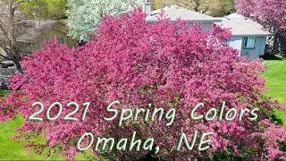 Spring Colors, Omaha, NE 2021 (4k drone video)