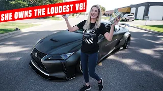 SHE TOOK HOME THE TCG18 LIBERTY WALK LEXUS LC..