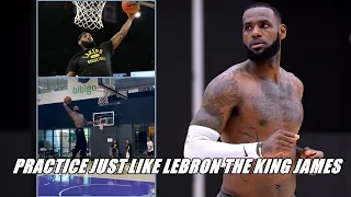 LeBron James INTENSE And MOTIVATIONAL NBA Training/Workout Moments 2023 - PRACTICE LIKE THE KING