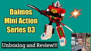 Unboxing: Tosho Daimos Mini Action Series 03 Figure