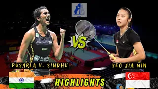 Badminton Pusarla V Sindhu vs Yeo Jia Min Madrid Spain Masters