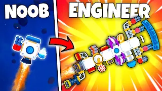 OVER-ENGINEERING spaceships in Space Scavenger!