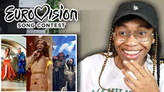 AMERICAN REACTS TO EUROVISION BEST PERFORMANCES & SONGS (1956-2022!)