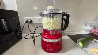 How to use the KitchenAid Food Processor 7 cups | **Demo + Review**