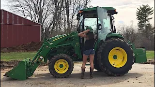 JOHN DEERE 4066R TRACTOR REVIEW (my wife’s tractor)