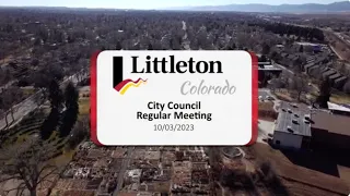City Council - Regular Meeting & Study Session - 10/03/2023