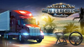 CptCanada AfterDark | American Truck Sim | Thrustmaster Wheel Cam
