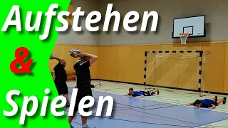 🇩🇪 🏐 | Aufstehen & Spielen - Bagger & Abwehr Athletik | Volleyballtraining
