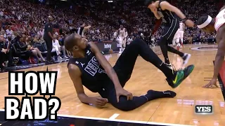 Kevin Durant Injures His Knee in Possible Repeat of Last Year - Doctor Explains