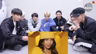 BTS reacting to Solar - Honey