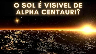 Como é Ver Nosso Sol no Céu de Alpha Centauri