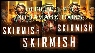 War Commander April SKIRMISH / OFFICER 1-2-3 / NO DAMAGE TOONS